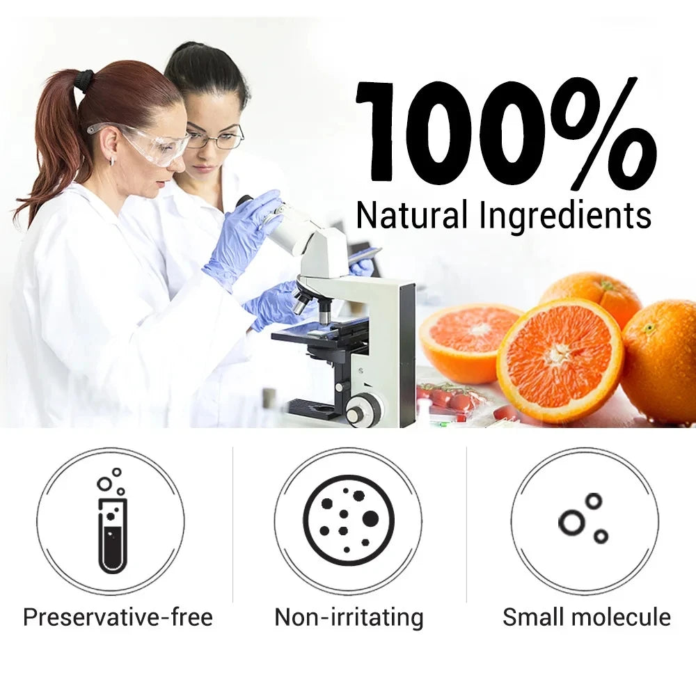 Vitamine C Wrinkle Remover Sérum pour le visage Lifting Raffermissant Fade Fine Lines Anti-aging Essence Blanchiment Éclaircir Nourrir Soins de la peau
