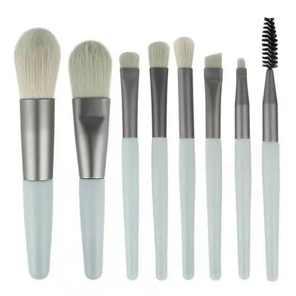 Nouveau Ensemble de pinceaux de maquillage 8 pièces Pinceau correcteur de maquillage Blush Brosse à poudre lâche Ombre à paupières Surligneur Pinceau de fond de teint Outils de beauté