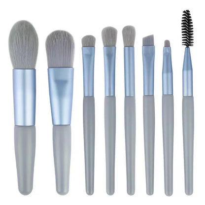 Nouveau Ensemble de pinceaux de maquillage 8 pièces Pinceau correcteur de maquillage Blush Brosse à poudre lâche Ombre à paupières Surligneur Pinceau de fond de teint Outils de beauté